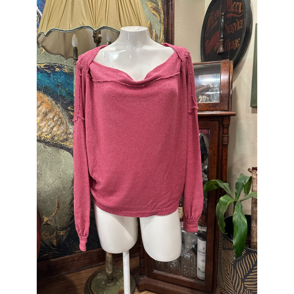 Women's We The Free Top Size S Pink Long Sleeve